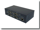 HT1101AR-2/4 1进2/4屏VGA音频双绞线接收器