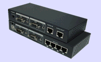 VGA总线级联式传媒分播系统工程示意